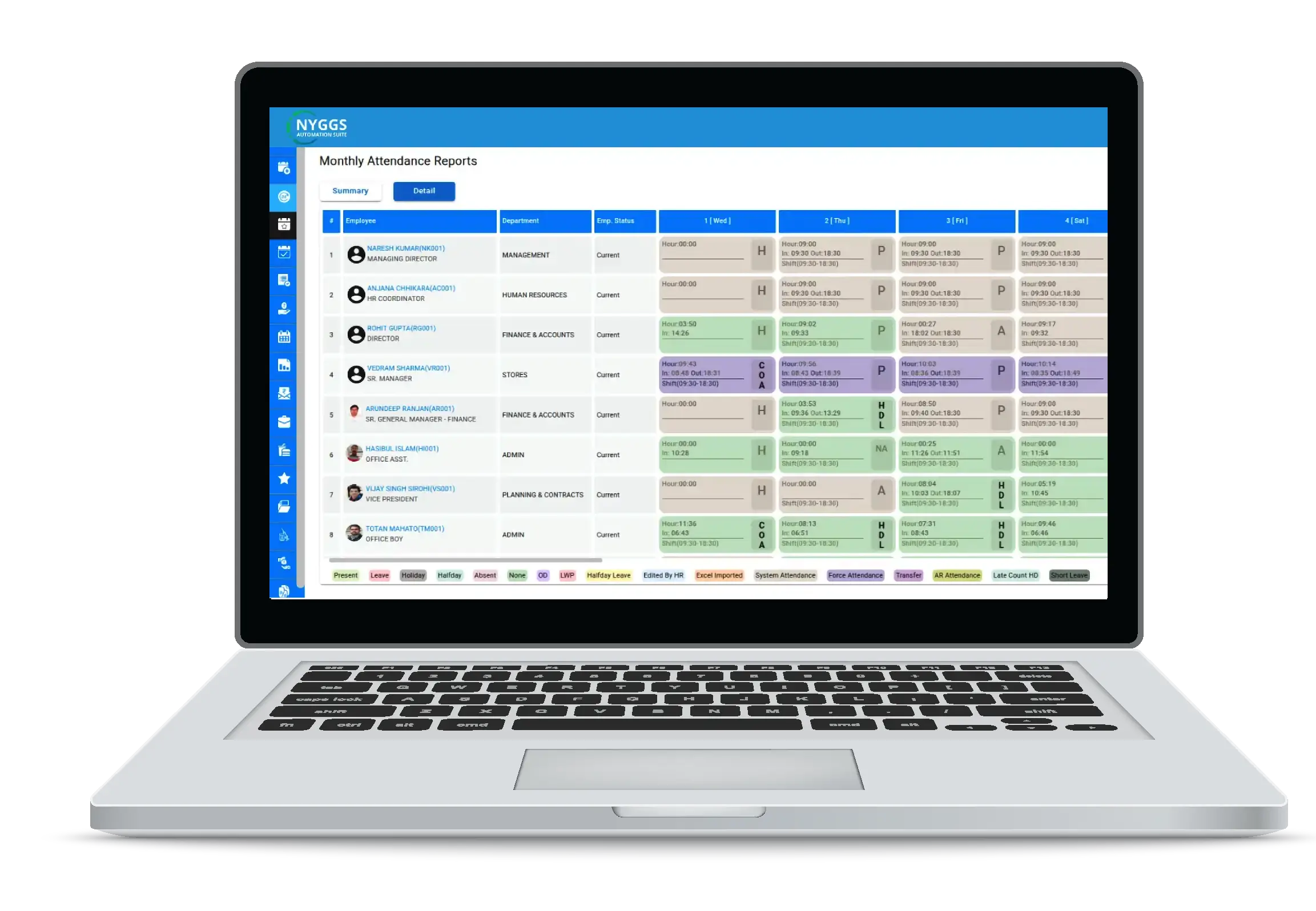 attendance management new