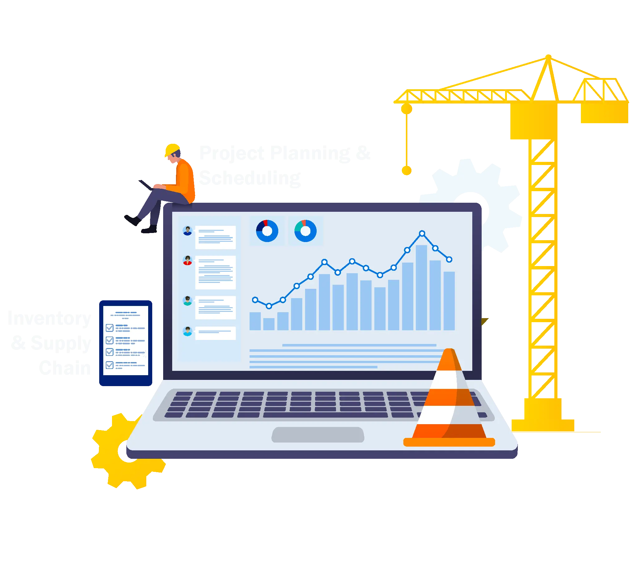 construction management software banner