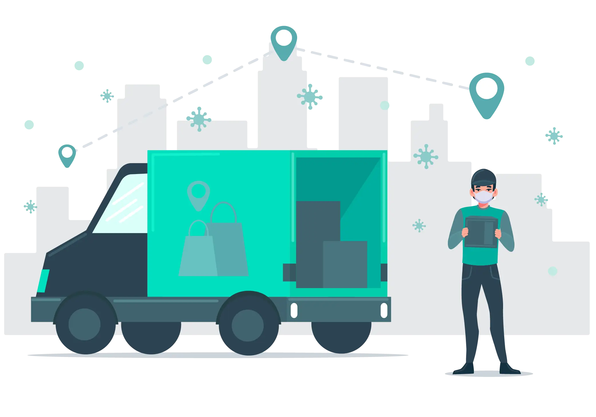 delivery and transportation