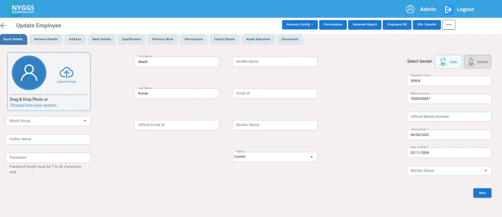 employee management system 1